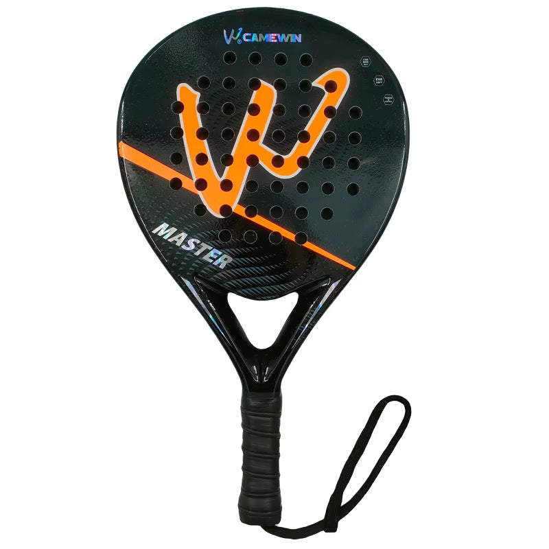 Premium Carbon Fiber Padel Racket with EVA Elastic Memory Foam Core
