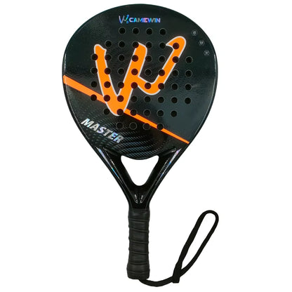 Premium Carbon Fiber Padel Racket with EVA Elastic Memory Foam Core