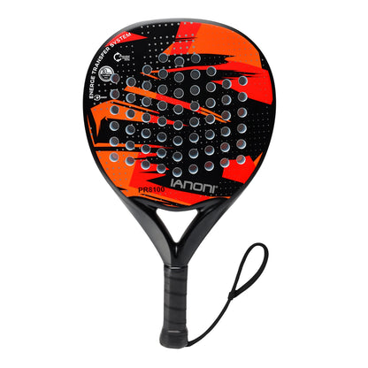 Carbon Fiber Padel Racket with EVA Memory Flex Foam Core - Lightweight Tennis Racquet