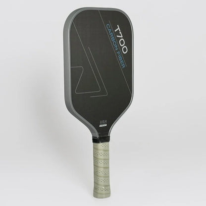 T700 Raw Carbon Fiber Pickleball Paddle for Professionals - Enhanced Power, Spin, and Control with Carbon Friction Surface and Polymer Honeycomb Core (16MM)