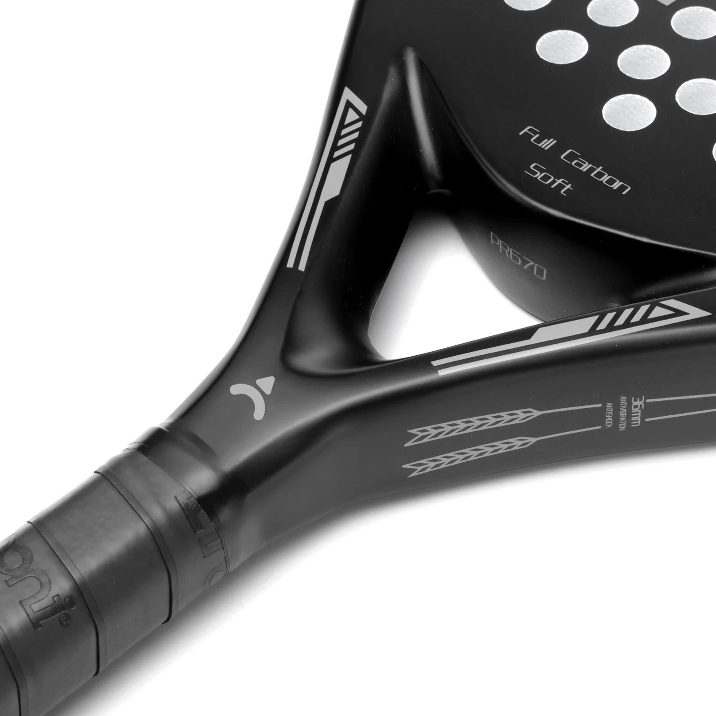 Carbon Fiber Padel Tennis Rackets with EVA Memory Flex Foam Core - Lightweight Paddle Racquets for Pop Tennis