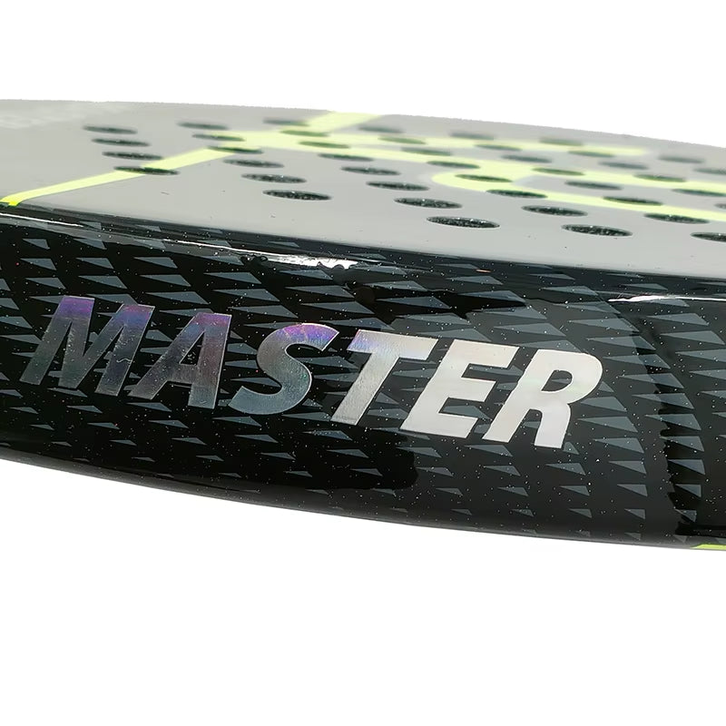 Premium Carbon Fiber Padel Racket with EVA Elastic Memory Foam Core