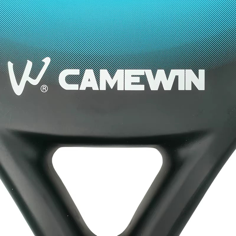 Premium 100% Carbon Fiber Padel Racket with EVA Elastic Memory Foam Core - Lightweight and Durable Tennis Paddle
