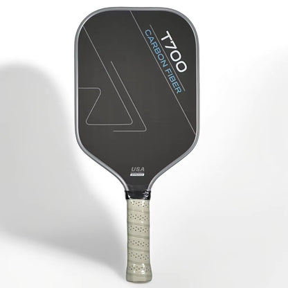 T700 Raw Carbon Fiber Pickleball Paddle for Professionals - Enhanced Power, Spin, and Control with Carbon Friction Surface and Polymer Honeycomb Core (16MM)