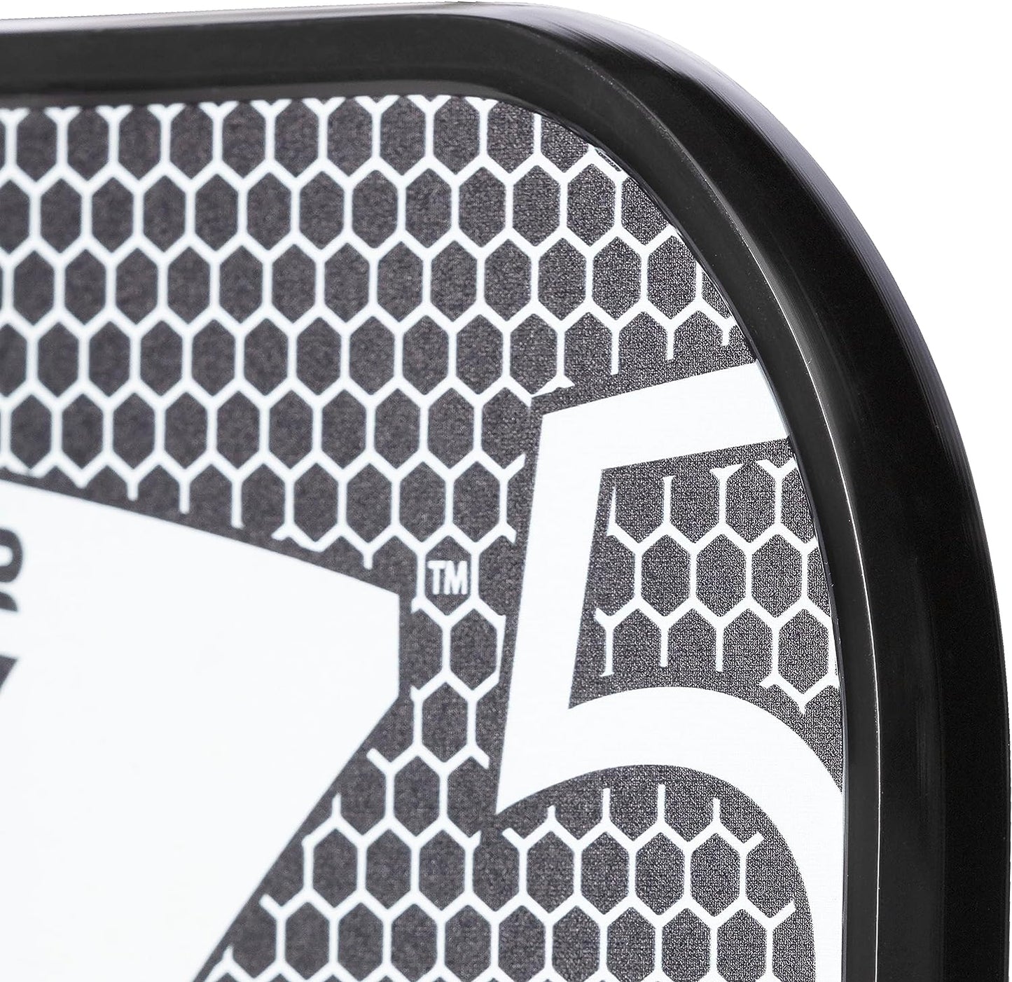 Graphite MOD Z5 Wide-Body Carbon Fiber Pickleball Paddle with Honeycomb Core, Graphite Face, and Ergonomic Cushion Grip