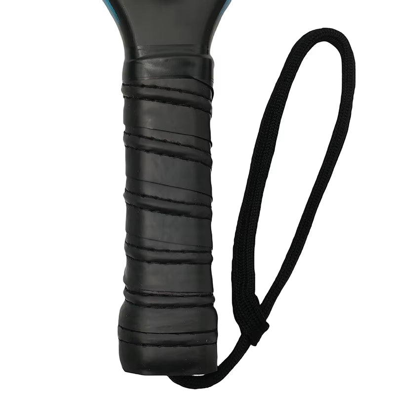 Premium 100% Carbon Fiber Padel Racket with EVA Elastic Memory Foam Core - Lightweight and Durable Tennis Paddle