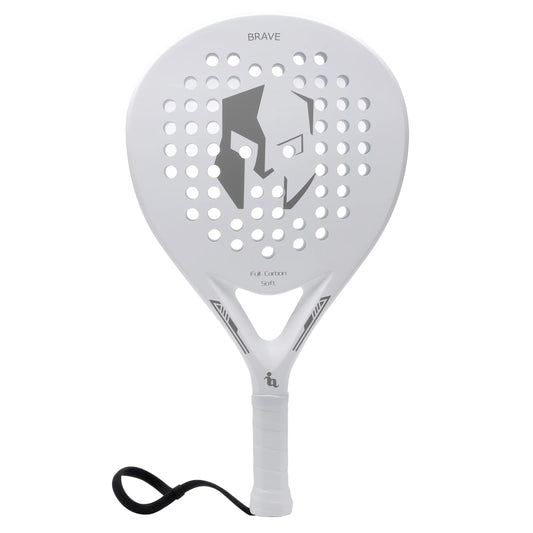 Carbon Fiber Padel Tennis Rackets with EVA Memory Flex Foam Core - Lightweight Paddle Racquets for Pop Tennis